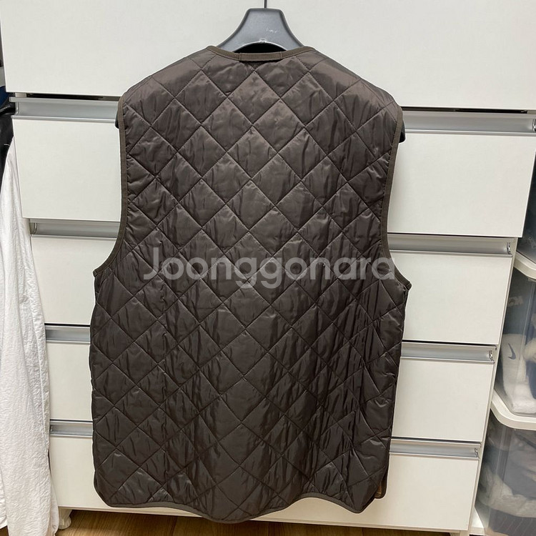바버 내피 조끼 브라운(40)--11