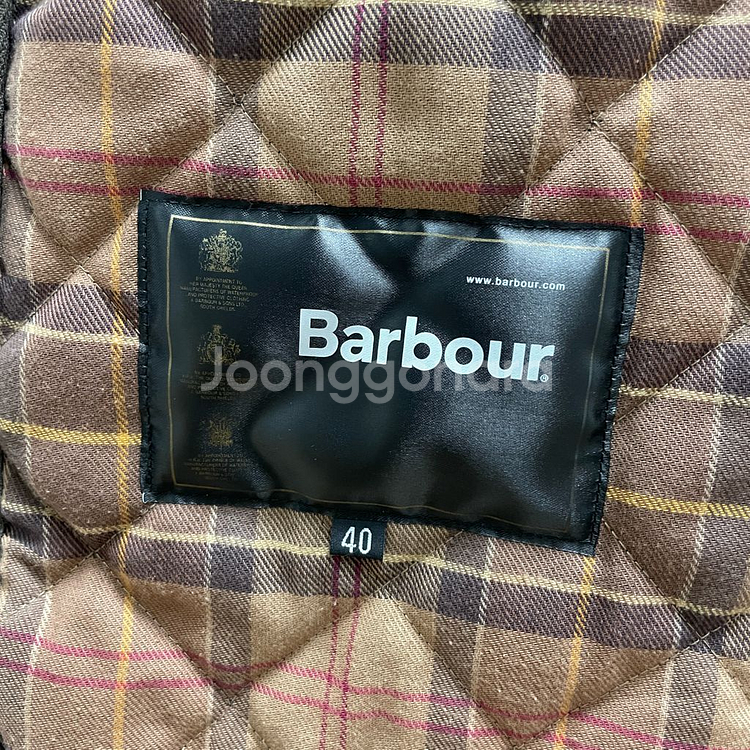 바버 내피 조끼 브라운(40)--5