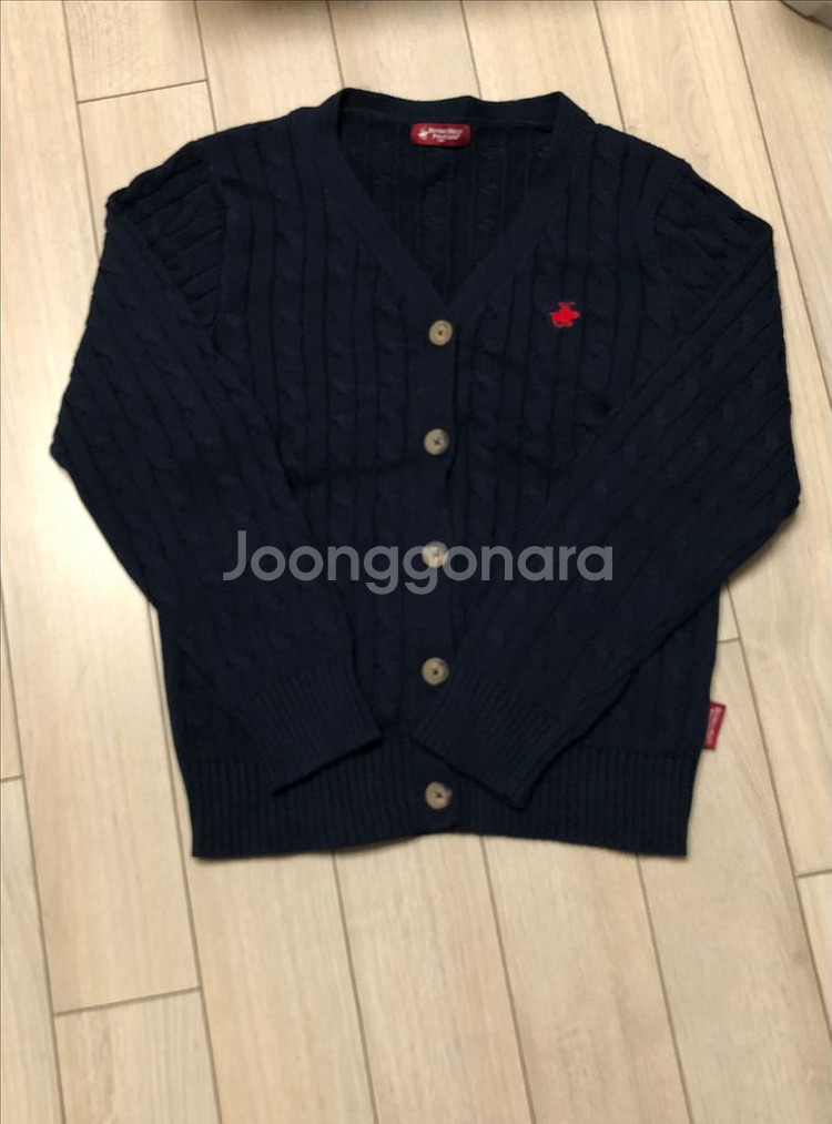 (새상품)버버리힐즈 폴로클럽 가디건--0