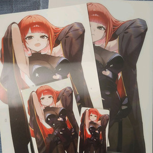 스텔라이브 아카네리제 렌티큘러 포스터,파일,포카,엽서