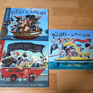 잠수네 Pirate Cruncher 그림책 3권, CD