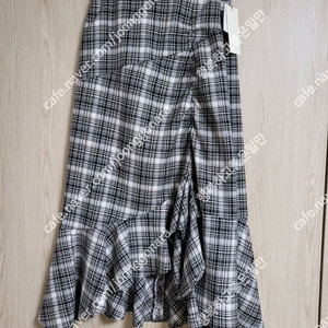 일본브랜드 FRAY I.D머메이드 체크러플스커트0사이즈