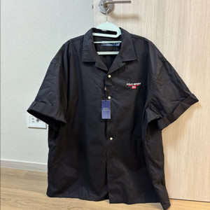 폴로 반팔 블랙 셔츠 XL(미착용 새제품)