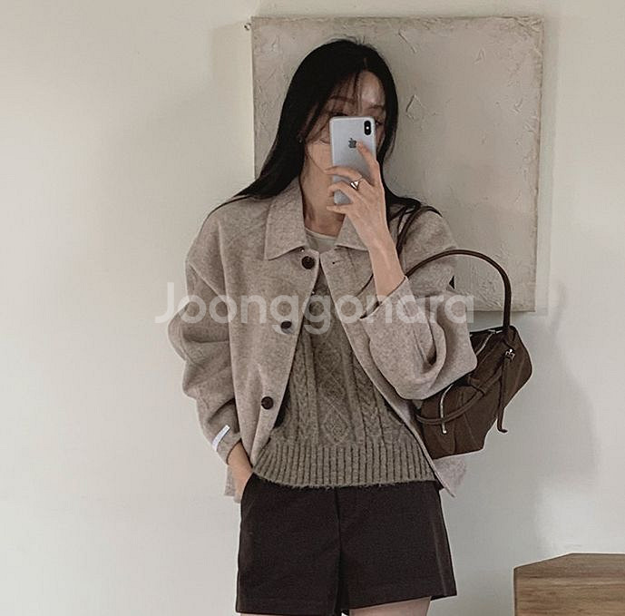 슬로우앤드 핸드메이드 코트 / 언더비 메이비베이비 핸메--2