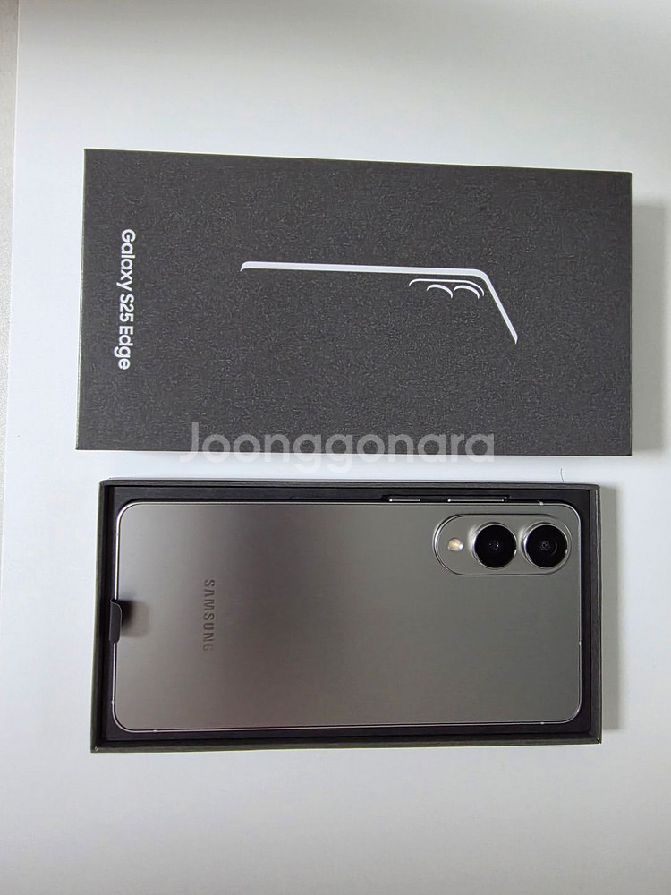 갤럭시 s25 엣지 512g 실버 자급제 판매합니다.--9