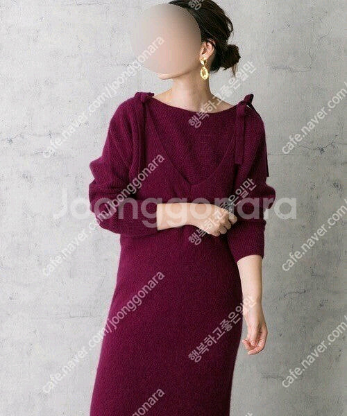 폭스울 앙고라 니트티(Free Size)--5