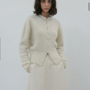 모이아 모크넥 알파카 가디건