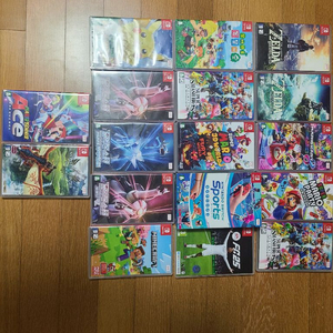 닌텐도 스위치 게임칩 17개 일괄