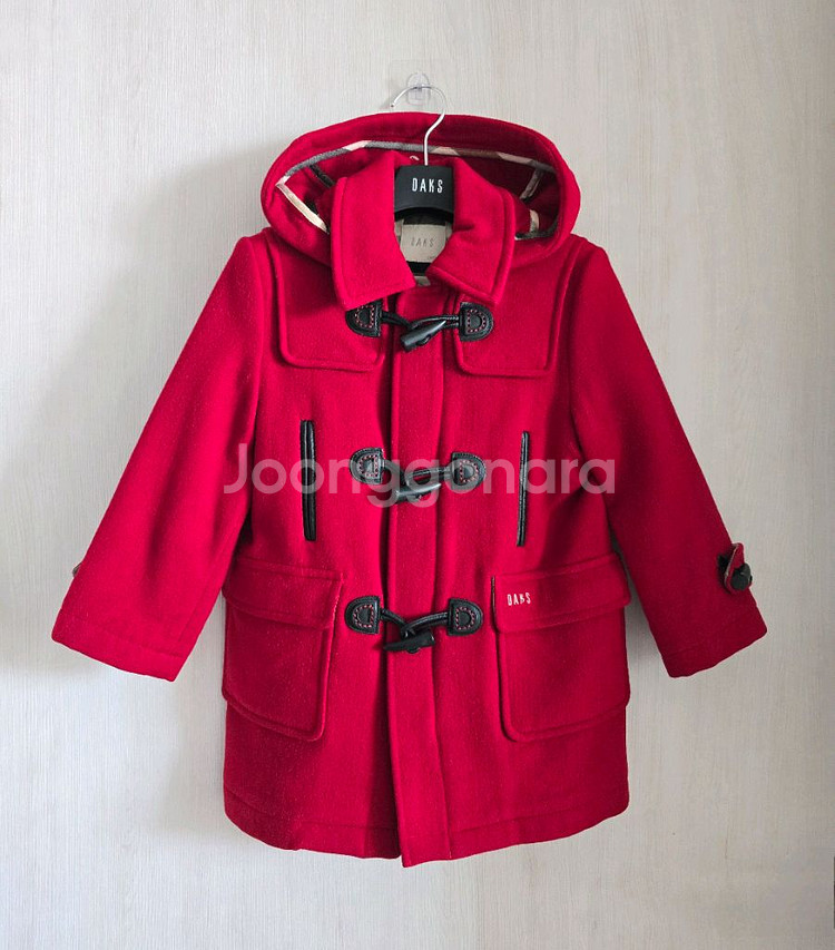 닥스키즈 후드 더플 코트 110사이즈--0