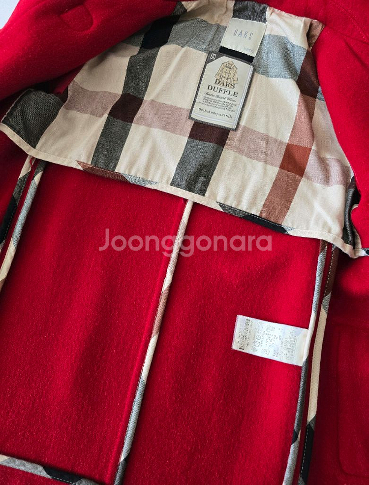 닥스키즈 후드 더플 코트 110사이즈--7