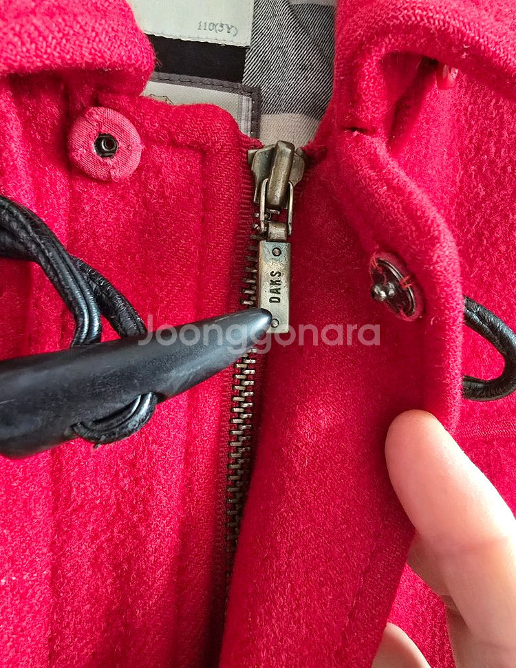 닥스키즈 후드 더플 코트 110사이즈--4