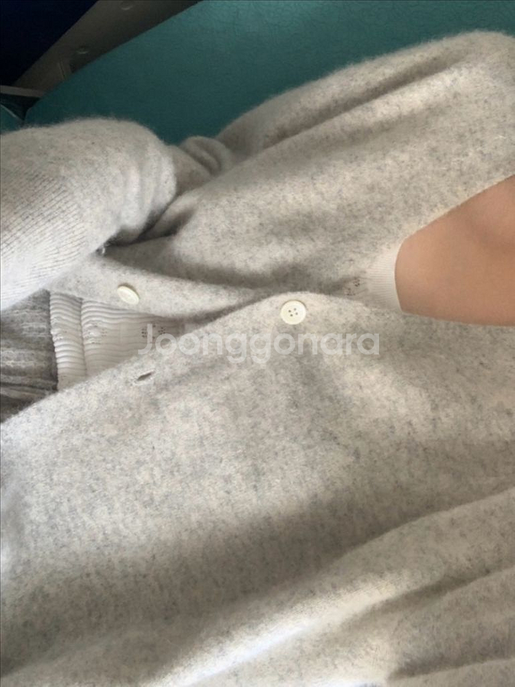 웨어웨더 - 루 라쿤 가디건 (웜그레이)--2