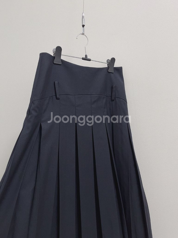 마이스 라운드 요크 울 스커트--3