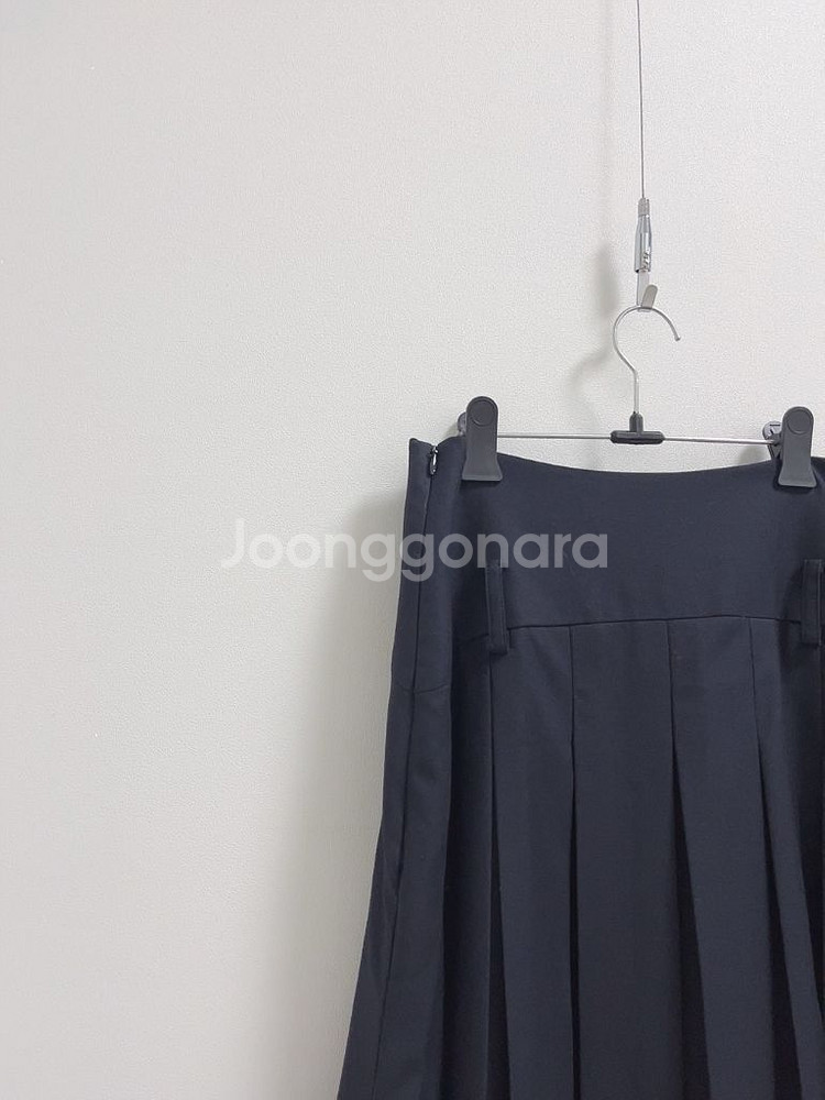 마이스 라운드 요크 울 스커트--6