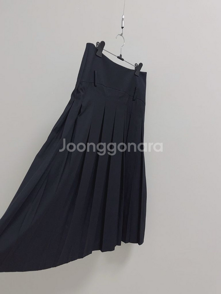 마이스 라운드 요크 울 스커트--4