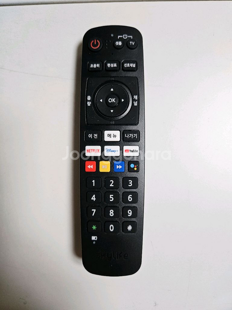 스카이라이프 리모콘--1