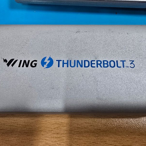 썬더볼트 3 지원 ssd팝니다