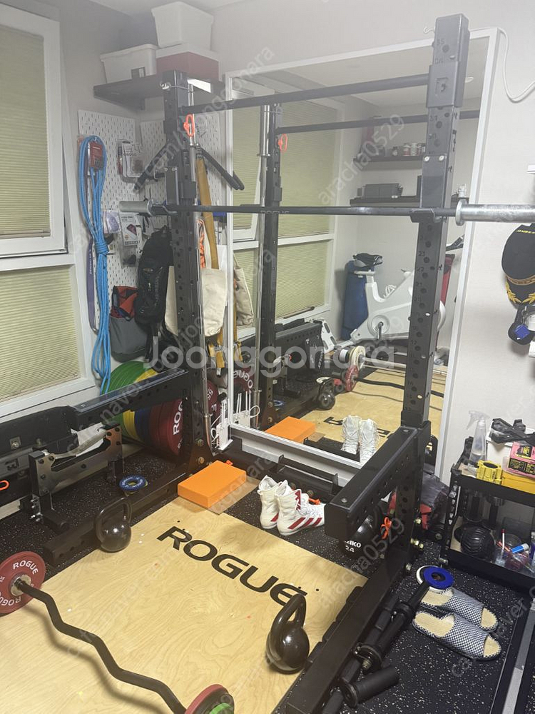 [급처]미국 브릿지빌트 접이식 스쿼트랙 + 접이식벤치--0