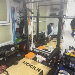 [급처]미국 브릿지빌트 접이식 스쿼트랙 + 접이식벤치