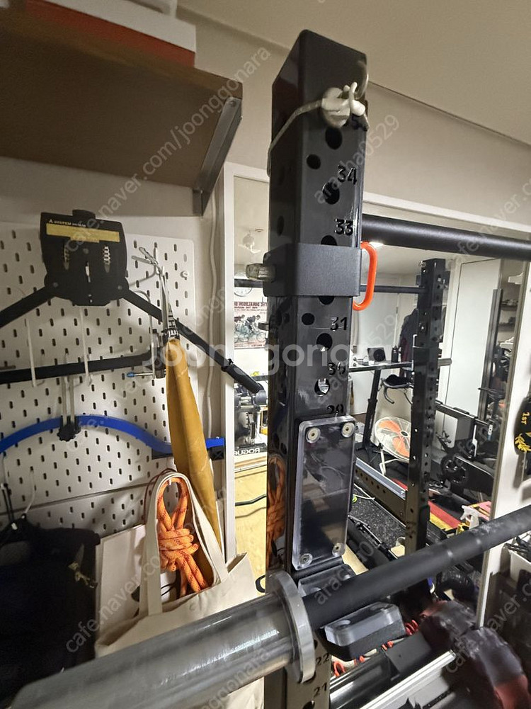 [급처]미국 브릿지빌트 접이식 스쿼트랙 + 접이식벤치--2