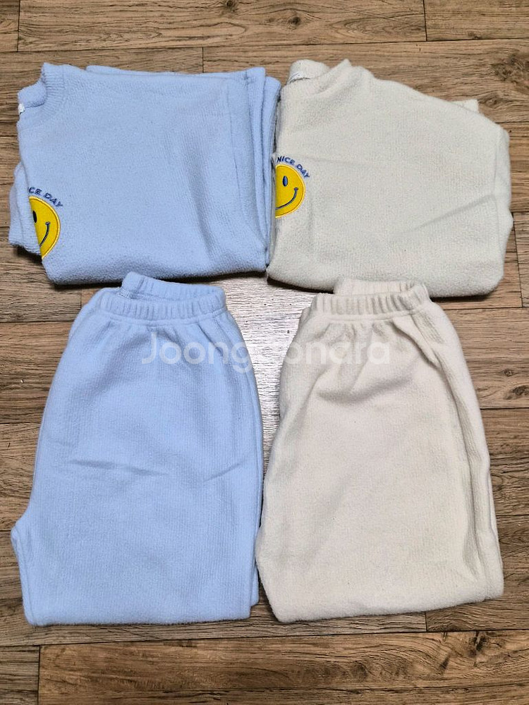 블랙빈 후리스 상하 XL + 오뜨베베 조거 XL--0
