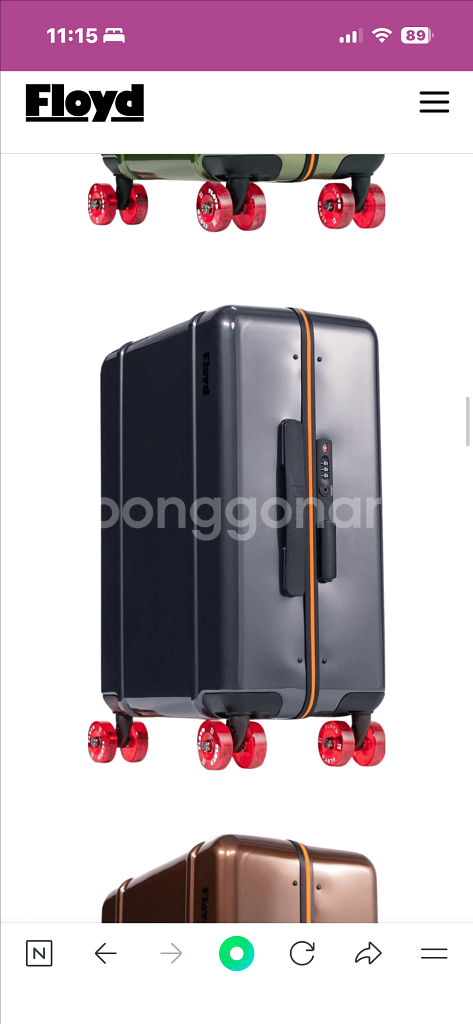 플로이드 캐리어 캐빈 사이즈 새상품--9