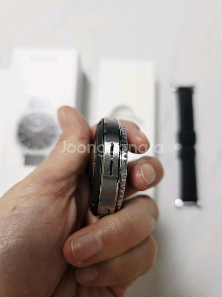 갤럭시 워치8 클래식 46mm 블랙 블루투스 풀박스--4