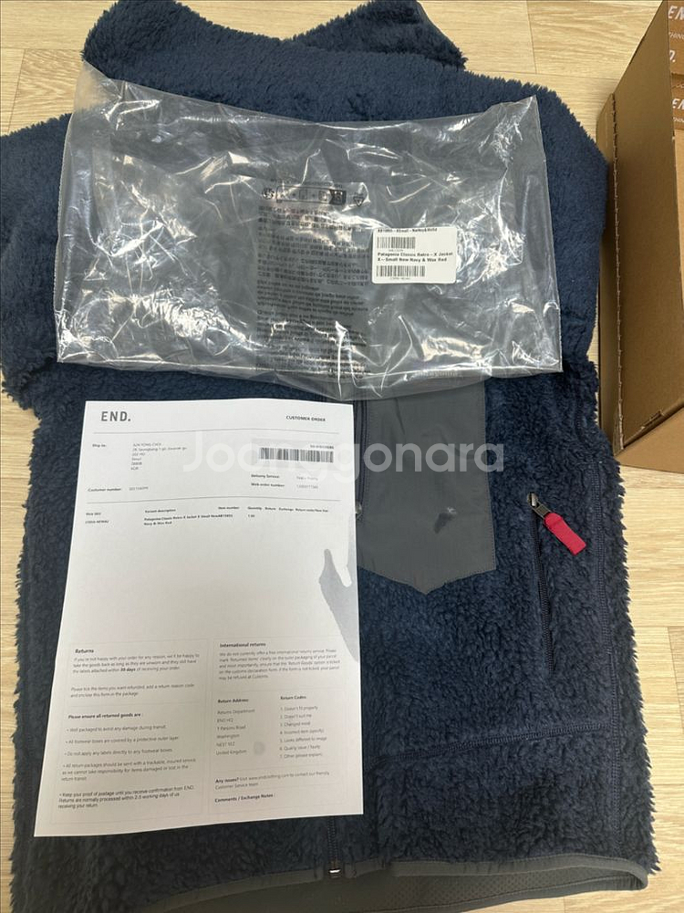 파타고니아 레트로X 자켓 뉴 네이비 남성용 XS 사이즈--2