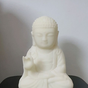 옥 불상 백옥 불상