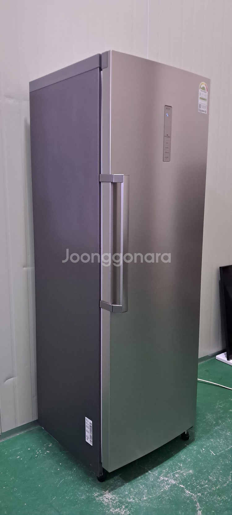 1558 삼성 340L 1도어냉장고(메탈실버+냉장전용)--1