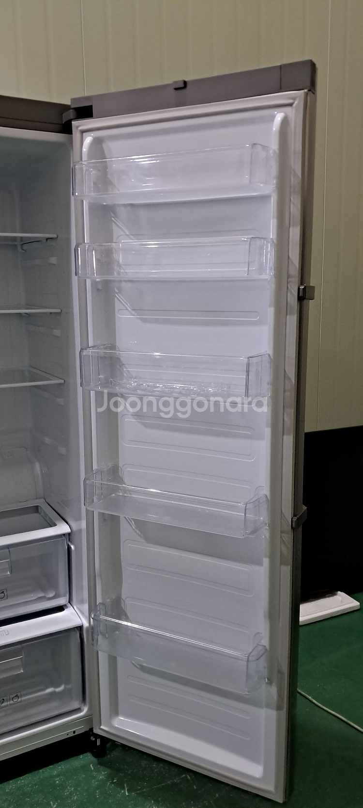 1558 삼성 340L 1도어냉장고(메탈실버+냉장전용)--5