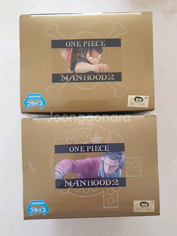 피규어 - 원피스 맨후드 2/루피VS테조로 세트 새상품--3