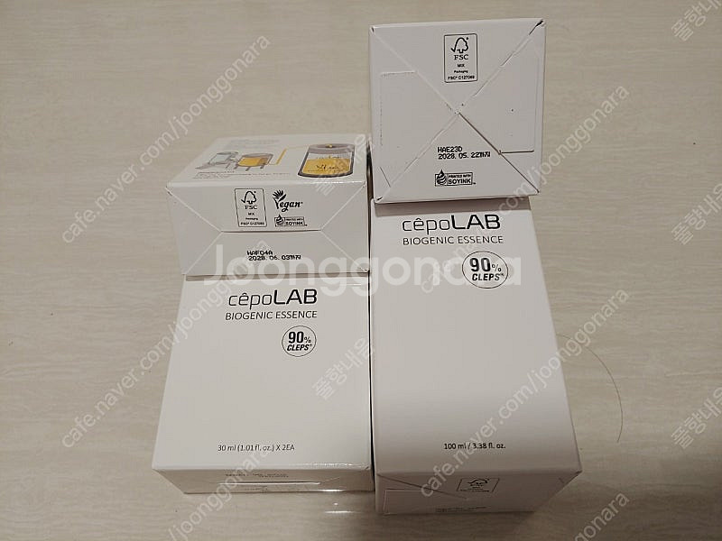 [미개봉 새상품]세포랩 90% 바이오제닉 여행용세트--3