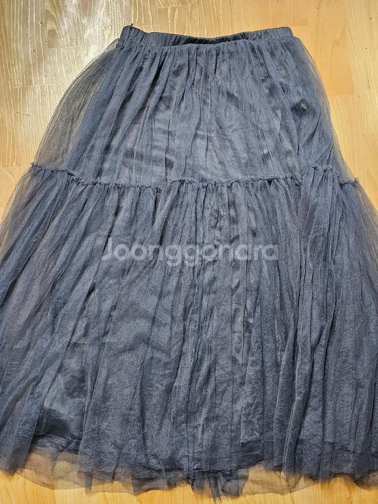 그레이 캉캉치마 L--1