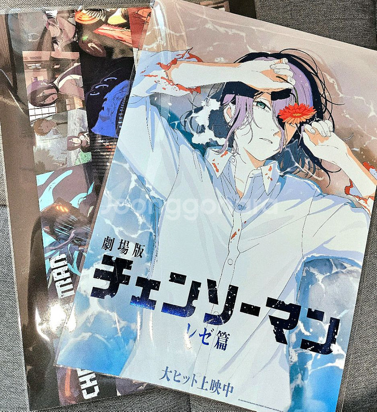 체인소맨 5주차 셔츠, 돌비 포스터 일괄--0