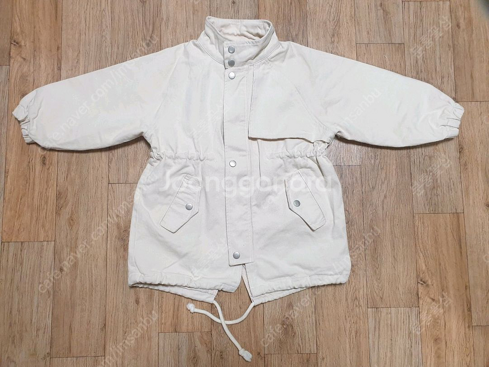 버킷리스트. 트윌코튼자켓 야상 크림 L--0