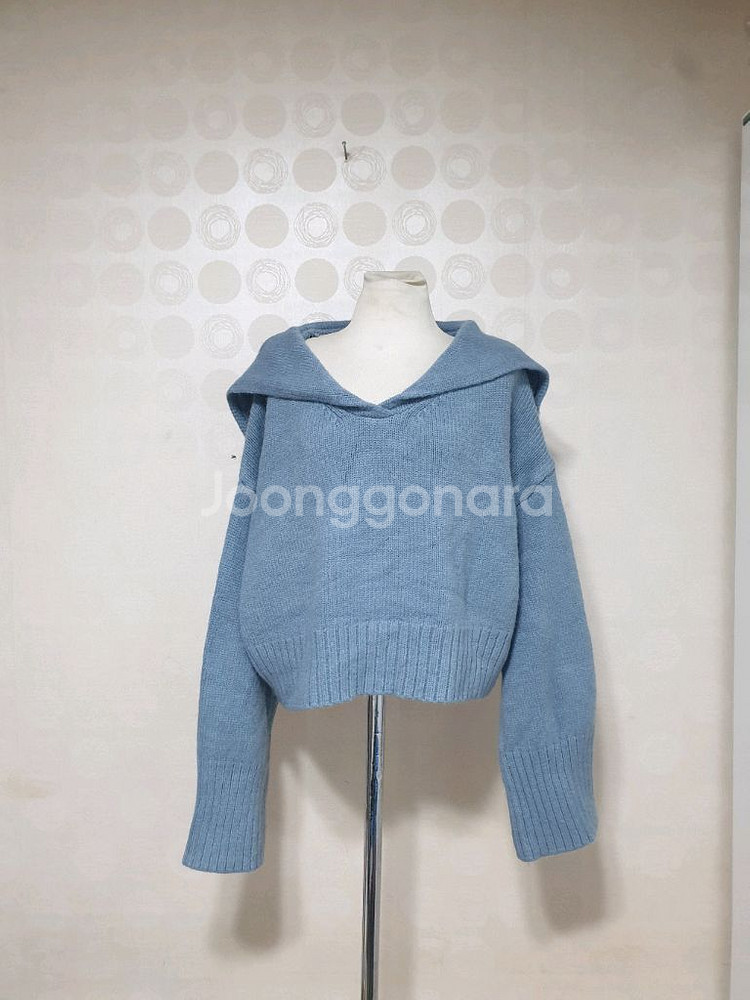 새것/Free/세일러/크롭니트/여성니트/니트--0