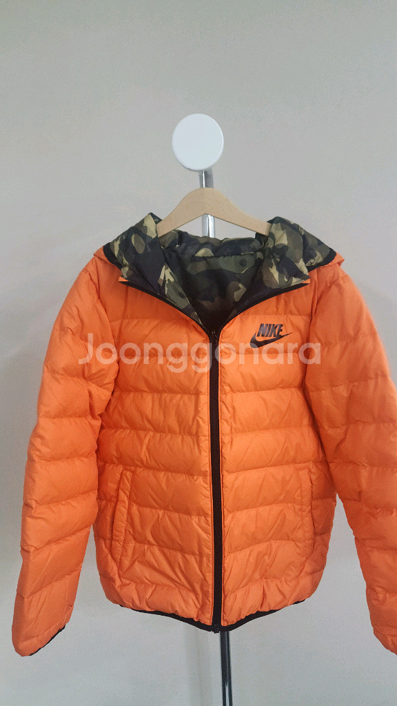 나이키 키즈 리버시블(양면) 덕다운 패딩 점퍼 150--0