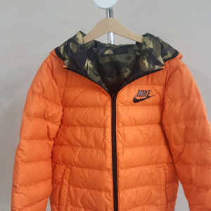 나이키 키즈 리버시블(양면) 덕다운 패딩 점퍼 150