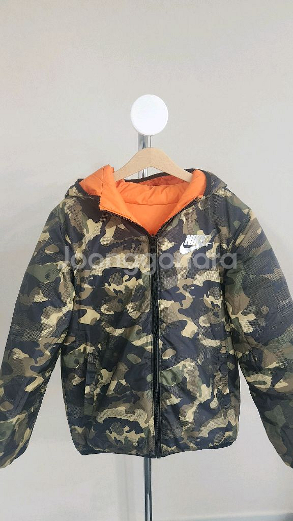 나이키 키즈 리버시블(양면) 덕다운 패딩 점퍼 150--3