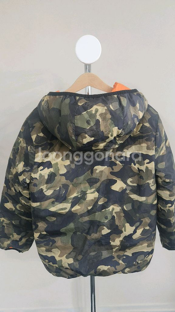 나이키 키즈 리버시블(양면) 덕다운 패딩 점퍼 150--5