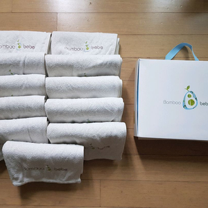 밤부베베 세면타올 3매 새상품 bamboo bebe