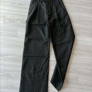 라벨 아카이브 와이드핏 울팬츠 카키