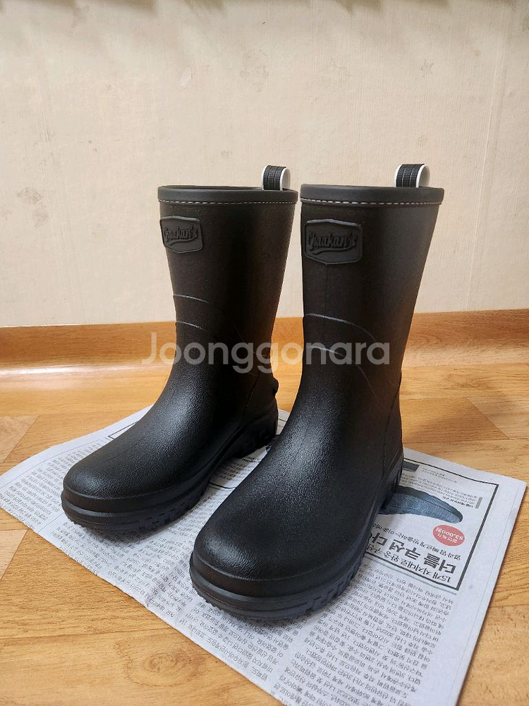 착한구두) 아트로 방수 레인부츠 팝니다.--2