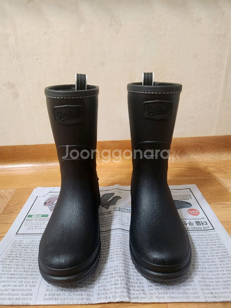 착한구두) 아트로 방수 레인부츠 팝니다.--1