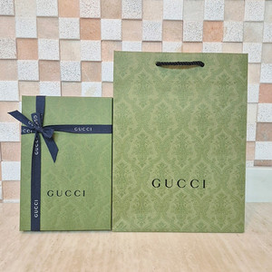 [정품]구찌 쇼핑백+박스+리본 SET,구찌 가방,구찌