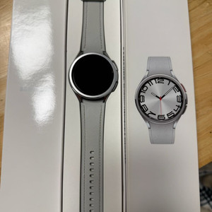 갤럭시 워치 6 클래식 실버 47mm