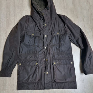 바버 왁스 후드 자켓 m사이즈(100~103) 팝니다