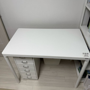 두닷 콰트로 에어 책상 + 4단 책장