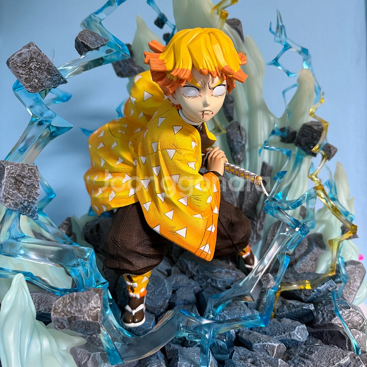 귀멸의 칼날 인피니티 젠이츠 레진 피규어 판매합니다.--1